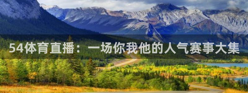 蓝鲸fm直播107：54体育直播：一场你我他的人气赛事大集