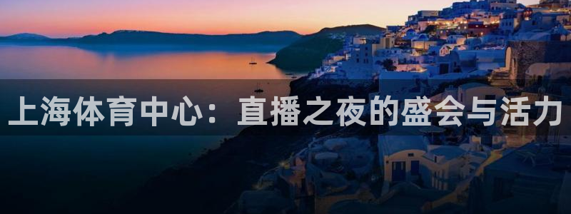 蓝鲸fm直播官网：上海体育中心：直播之夜的盛会与活力